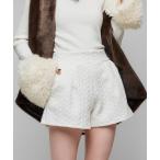 パンツ キルティングショートパンツ/秋冬 レディース