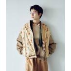 ブルゾン アウター ＭＥＤＥ１９Ｆ　ミュルーズモダン「「ミュルーズ染織美術館」アーカイブコレクション」中わた入りリバーシブルブルゾン「ベージュ」 レデ