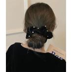 シュシュ パール×ベロアシュシュ