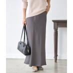 スカート 「リラクシーな履き心地」ヴィンテージサテンバイアススカート