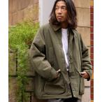 ショッピングバブ ダウンジャケット ダウン Barbour/バブア― GREEN COTTON PADDED OS CASUAL JACKET COAT(コート) 中綿