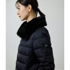 ショッピングサテン ダウンコート ダウンジャケット サテンロング丈ダウンコート/イージーケア レディース