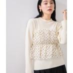ショッピングカジュアル ニット セーター ビスチェドッキングニットプルオーバー/セットアップ対応 レディース