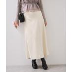 ショッピングスカート スカート シャイニーナローフレアスカート