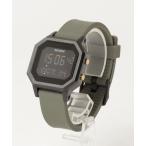 「NIXON」 デジタル腕時計 ONE SIZE カーキ メンズ
