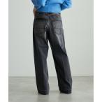 「ADAM ET ROPE'」 デニムパンツ 36 ブラック系その他 レディース