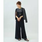 ショッピングオールインワン 「Plage」 オールインワン 38 ブラック レディース