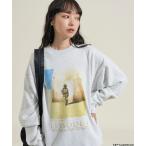 ショッピングスター・ウォーズ トレーナー スウェット STARWARS/スターウォーズ(Graphic) ヴィンテージライク クルーネックスウェット/フロスト加工/リラックスフィッ