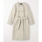 トレンチコート コート ノーカラー トレンチコート 「A DAY IN THE LIFE」 レディース