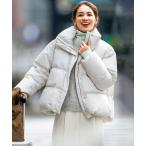 ショッピングダウンコート ダウンコート ダウンジャケット 「VERY12月号掲載 / 自宅で洗濯OK / 軽量で暖かい」TAIONコラボ ショートダウン レディース