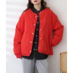 ダウンコート ダウンジャケット 中綿リバーシブルJKT レディース