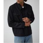ブルゾン アウター ネップ入りシャ�