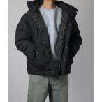 ショッピングシームレス ダウンジャケット ダウン 「Nylaus」撥水/防風 ポリタスラン ファイバー中綿 シームレス ハーフジャケット 中綿ジャケット メンズ レディース