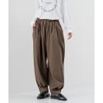 ショッピングサルエルパンツ パンツ 「refinedworks」きれいめ にも  カジュアル にもハマる 裾タックパンツ！ レディース