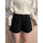 パンツ コーデュロイショートパンツ レディース