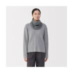 ショッピングスヌード ネックウォーマー スヌード 首のチクチクを抑えたメリノウール混　ネックウォーマー レディース メンズ