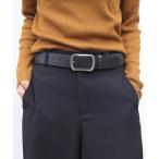 ベルト 「2サイズ展開(S/M)」 ボリュームバックル ワイドブラックベルト メンズ レディース