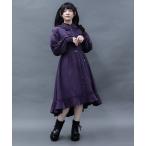 ショッピングミモレ丈 ワンピース ガーゼフリルシャツワンピース