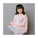 ショッピングプリンセス トレーナー  「Sophitica  ×  tsumashi1118さん」  Disney  プリンセス  裏毛トレーナー キッズ 子供服