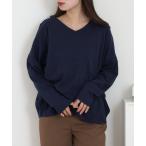 tシャツ ドルマンスリーブVネックTシャツ レディース