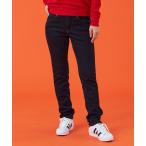 ジーンズ デニム デニムパンツ EDWIN LADIES 「裏シャギーであったかい。」BODY FIRE ジャージーズスリムストレートデニムパンツ「ス