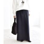 ショッピングスカート スカート quaranciel: エア ニードル Iライン スリット スカート