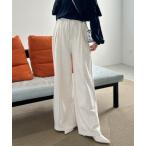 ショッピングスウェットパンツ パンツ ウエストベロアリボンスウェットパンツ レディース