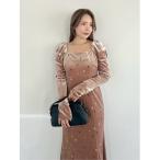 ワンピース ベロアナローワンピース