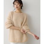 ニット セーター ラメモヘヤニットプルオーバー レディース
