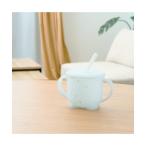  baby dear BABY(tia baby ) 3WAY силикон кружка снэки cup соломинка имеется голубой Bubble 