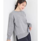 ショッピングニット ニット セーター 「洗濯機可/毛玉レス」アウトスタイルもきれいに決まる サイドスリットニット レディース
