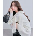 ワンピース 肩リボンドロストニットワンピ