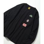 tシャツ 「COBMASTER/コブマスター」 鹿の子 胸ポケット ワッペンロゴ クルーネック ロンT メンズ レディース