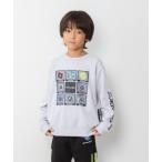 tシャツ BEYBLADE X 長袖トレーナー 図鑑アート ベイブレード エックス キッズ 子供服 男の子 女の子