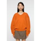 ニット セーター DOUBLE SHOULDER V/N セーター レディース