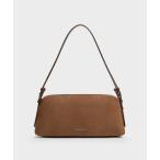 ショッピングストラップ ショルダーバッグ バッグ Deyna デイナ スエードメタリックアクセント ダブルストラップショルダーバッグ レディース