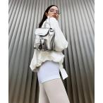 デイバック リュック Blaise ブレイス フロントポケット ドローストリングバックパック レディース