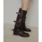 ショッピングエンジニア ブーツ バックルロングエンジニアブーツ レディース