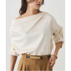 ブラウス シャツ ドレープブラウス レディース