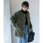 ショッピングnano 「NANO universe」 ジャケット FREE カーキ レディース