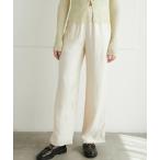 [LA PEAU DE GEM] слаксы 1 белый женский 