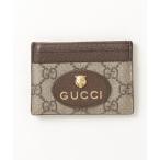 ショッピングgucci 「GUCCI」 GGスプリーム カードケース - ブラウン メンズ