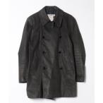 「KATHARINE HAMNETT」 レザージャケット L グレー メンズ