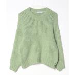 「TRICOTS JEAN MARC」 長袖ニット - グリーン レディース