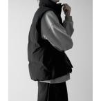 「RUUBON」 ダウンベスト M ブラ