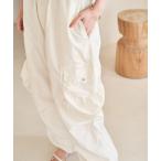 [VIS] брюки-карго FREE оттенок белого прочее 5 женский 