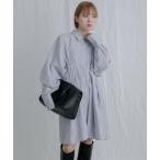 「KBF」 シャツワンピース ONE ラ