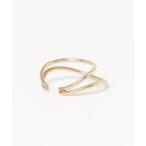 「ete」 イヤーカフ FREE イエローゴールド レディース