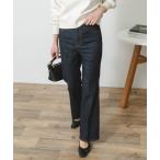 ショッピングブーツカット 「Healthy denim」 ブーツカットデニムパンツ 24 ネイビー レディース