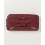 「kate spade new york」 ワンポイント財布 - レッド レディース